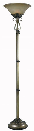 Aged Silver Torchiere M2460