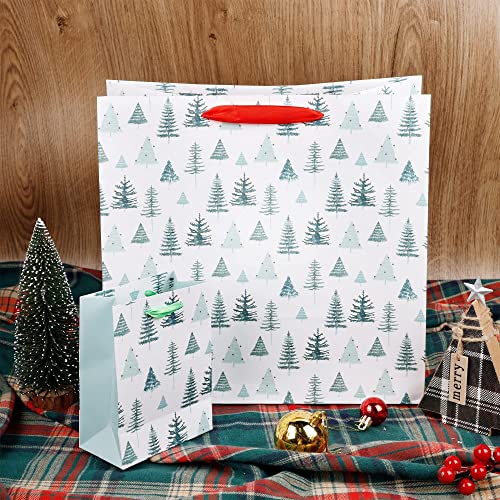 24 Packs Assorted Size Art Paper Gift Bags with Handles P83529