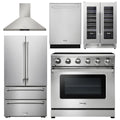 36 Electric Range, Range Hood, Refrigerator, Dishwasher, Wine Cooler B773