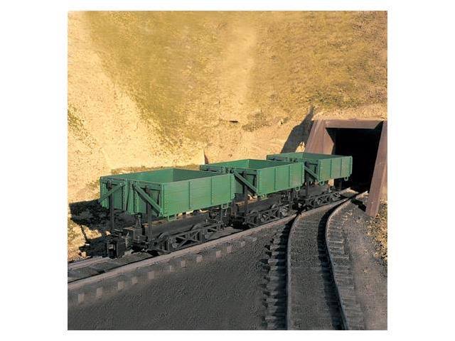 Brown Wood Side Dump Car R680