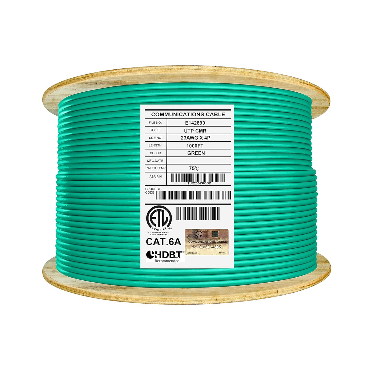 Bulk Ethernet Cable, Black Z392