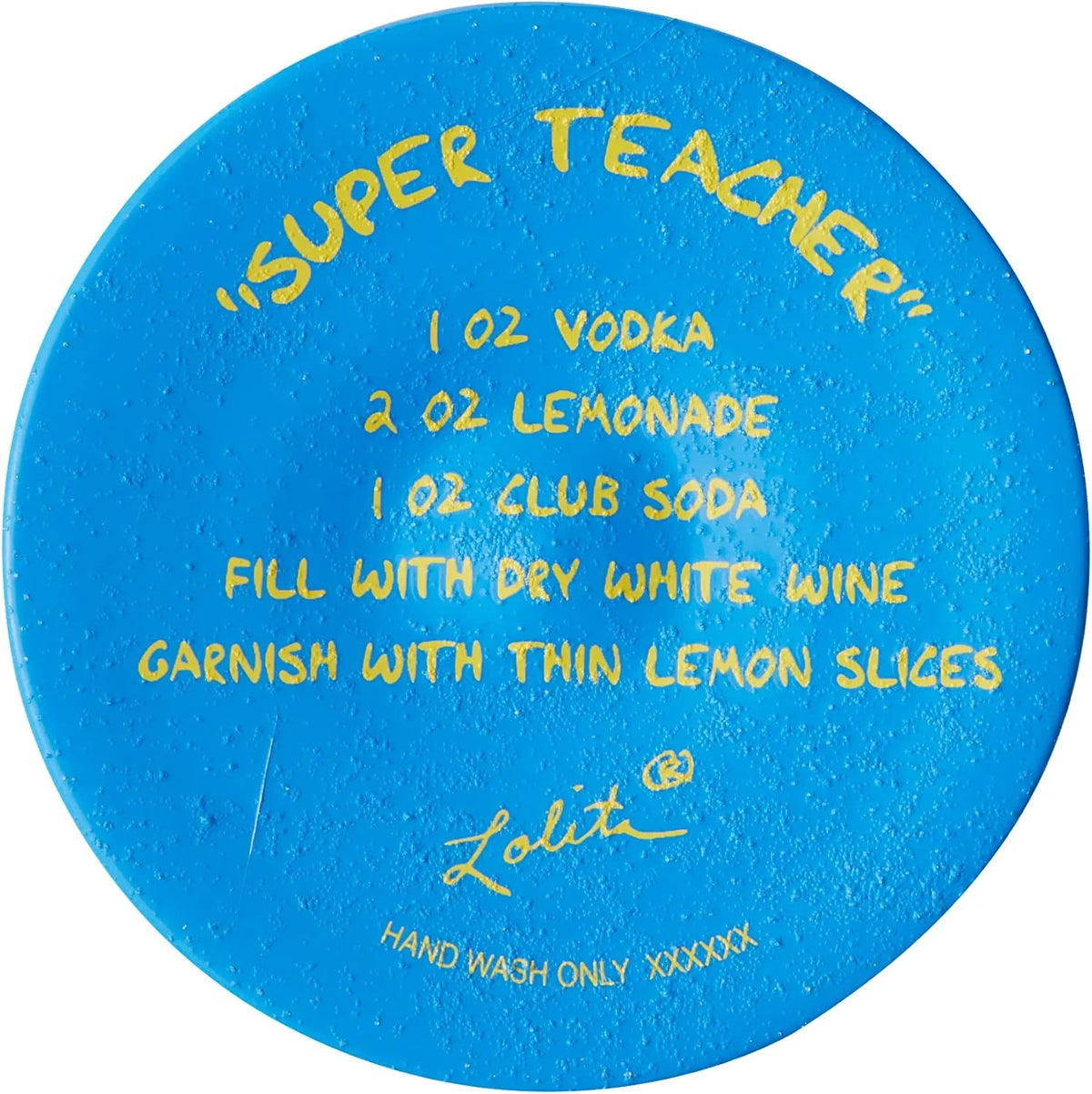 Hand-Painted Artisan Wine Glass 15 Ounce Multicolor E191