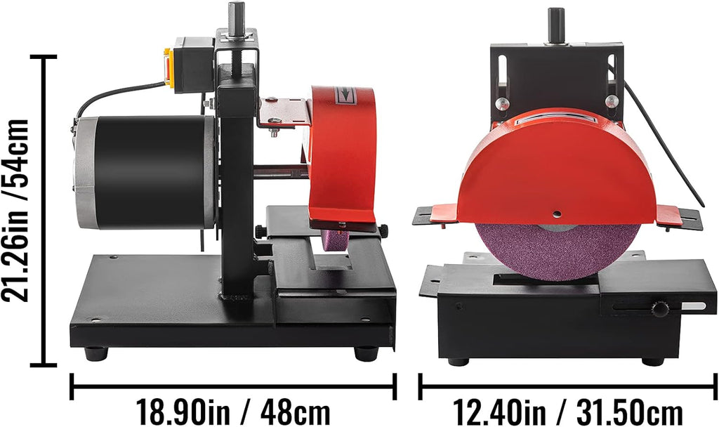 8" Diameter Bench Grinder with Pure Copper Motor L18999