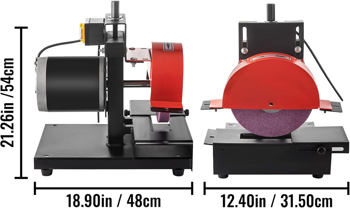 8" Diameter Bench Grinder with Pure Copper Motor L18999