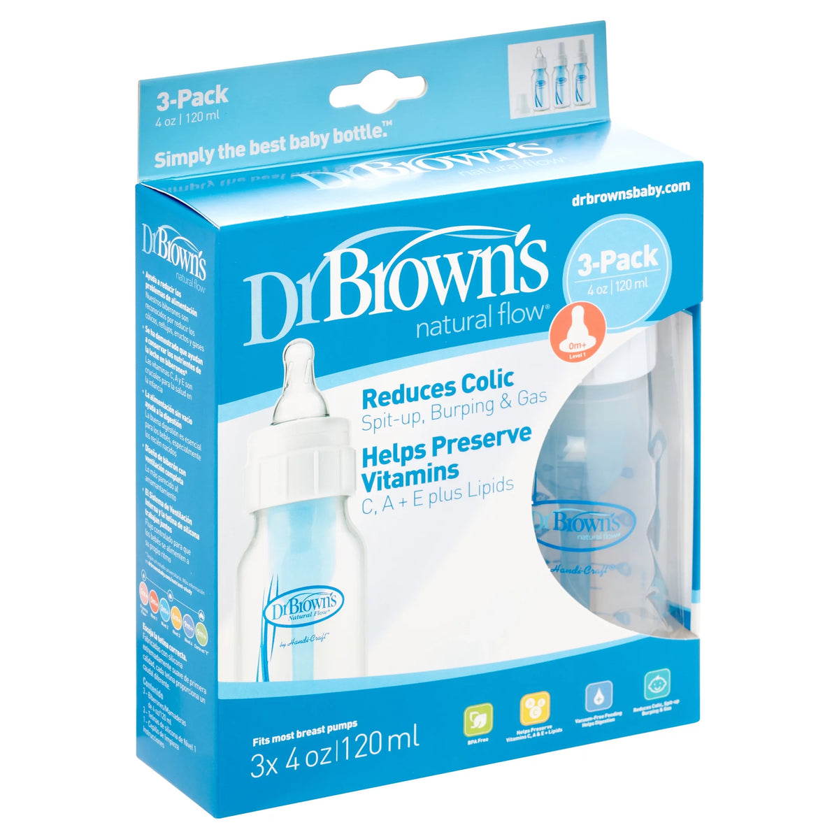 Polypropylene Bottle 4 oz 3 Pack O544239