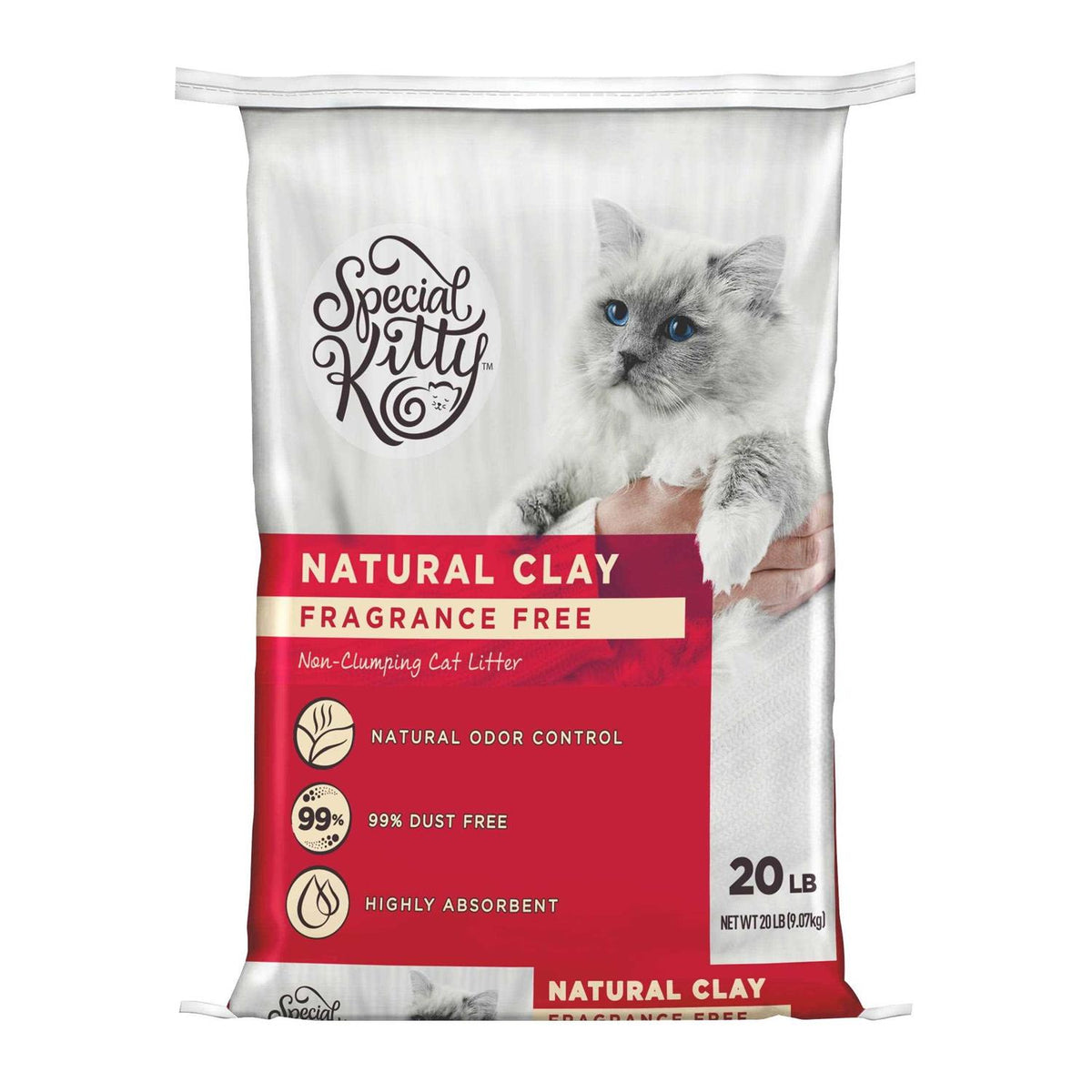 Unscented Non-Clumping Natural Clay Litter S126