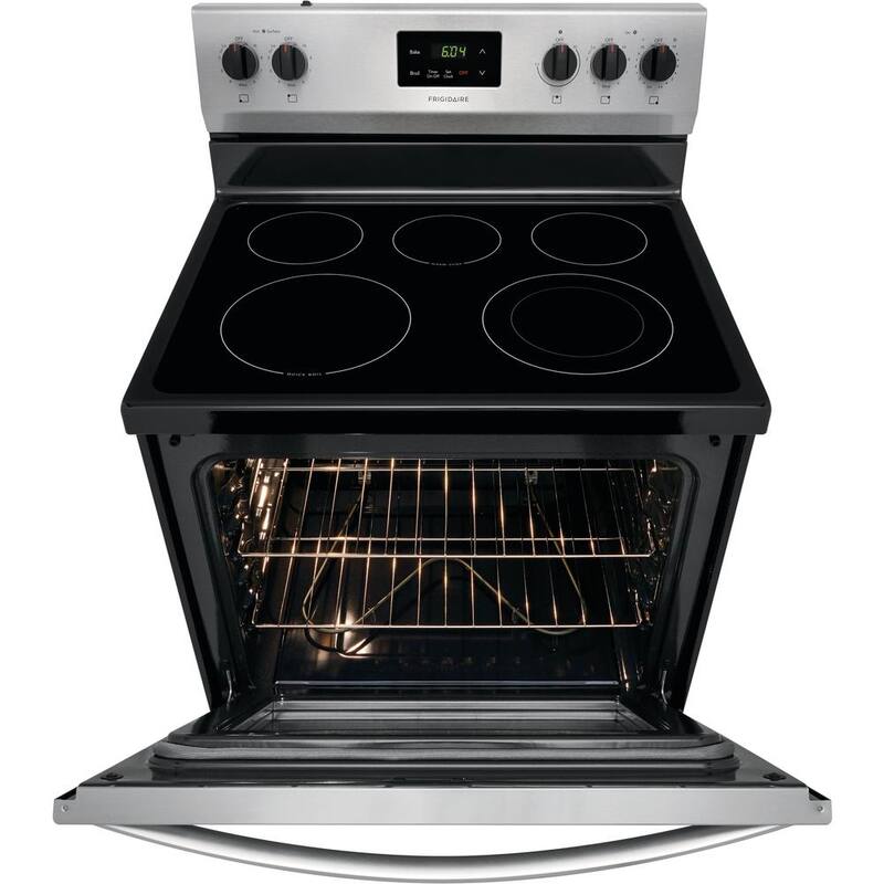 5 Element Freestanding Electric Range in Stainless Steel G921