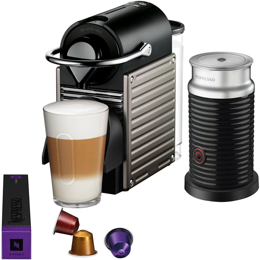 Single-Serve Espresso Machine and Milk Frother D69083