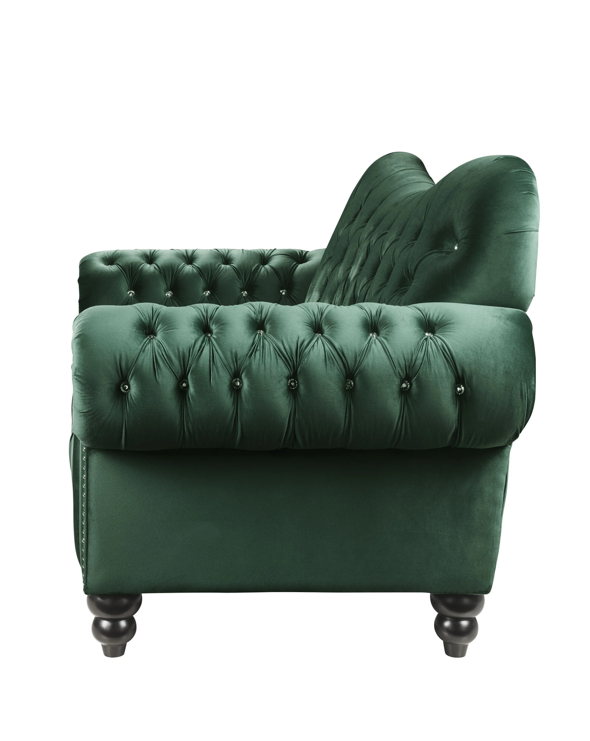 Green Velvet Sofa I714