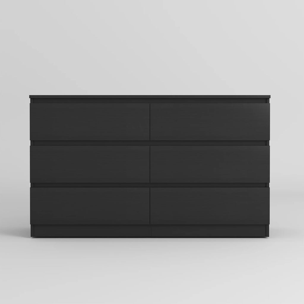 White 6 Drawer Dresser J785930