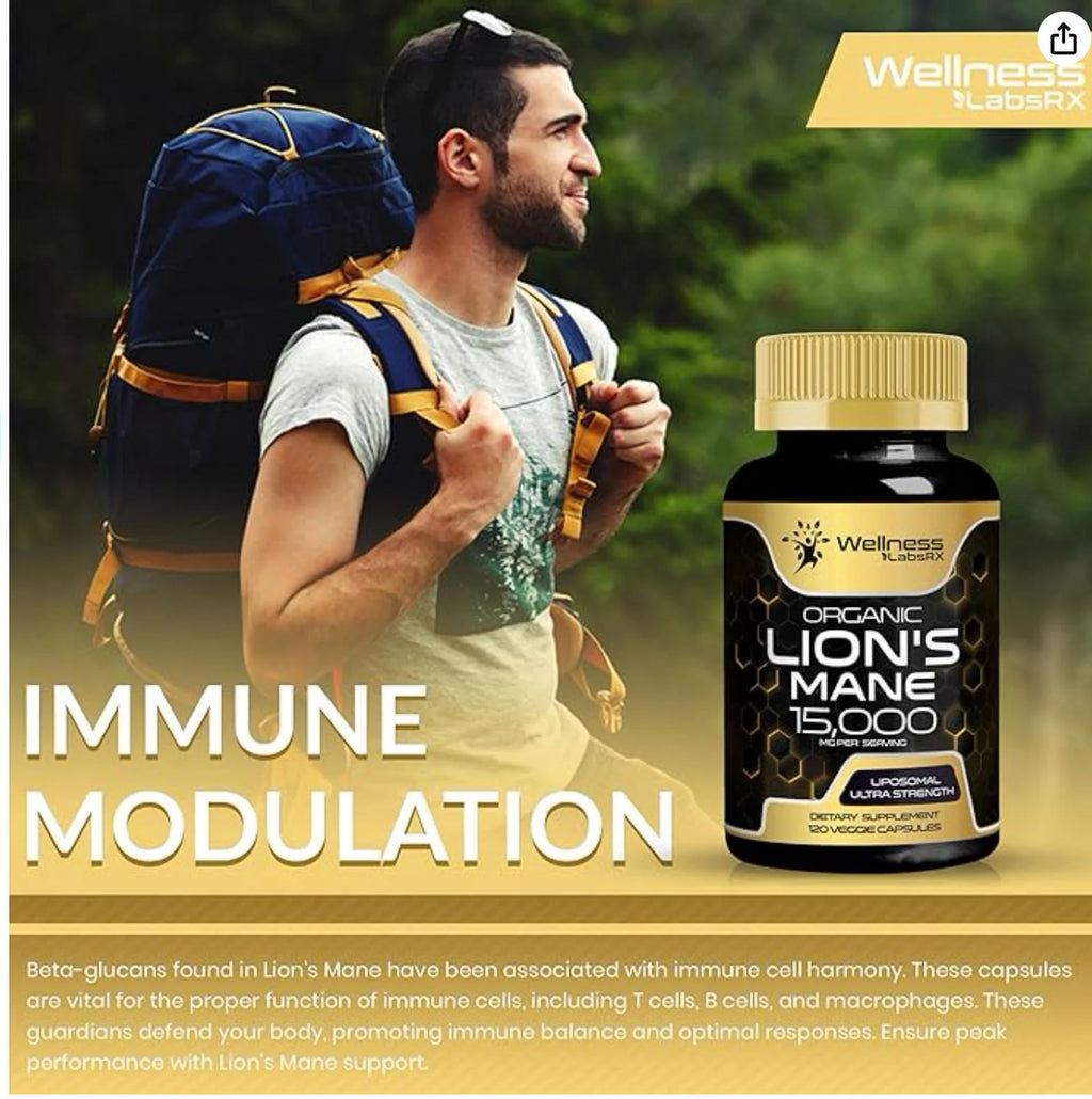 Mushroom Supplement 120 Capsule D242660