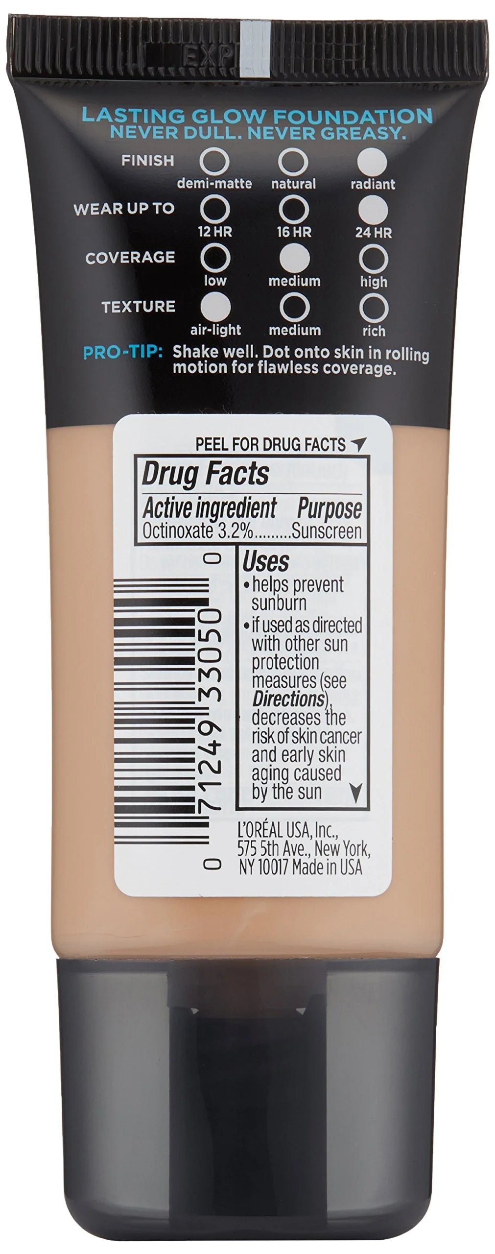 Sun Beige 1 Fl. Oz. Foundation P26505