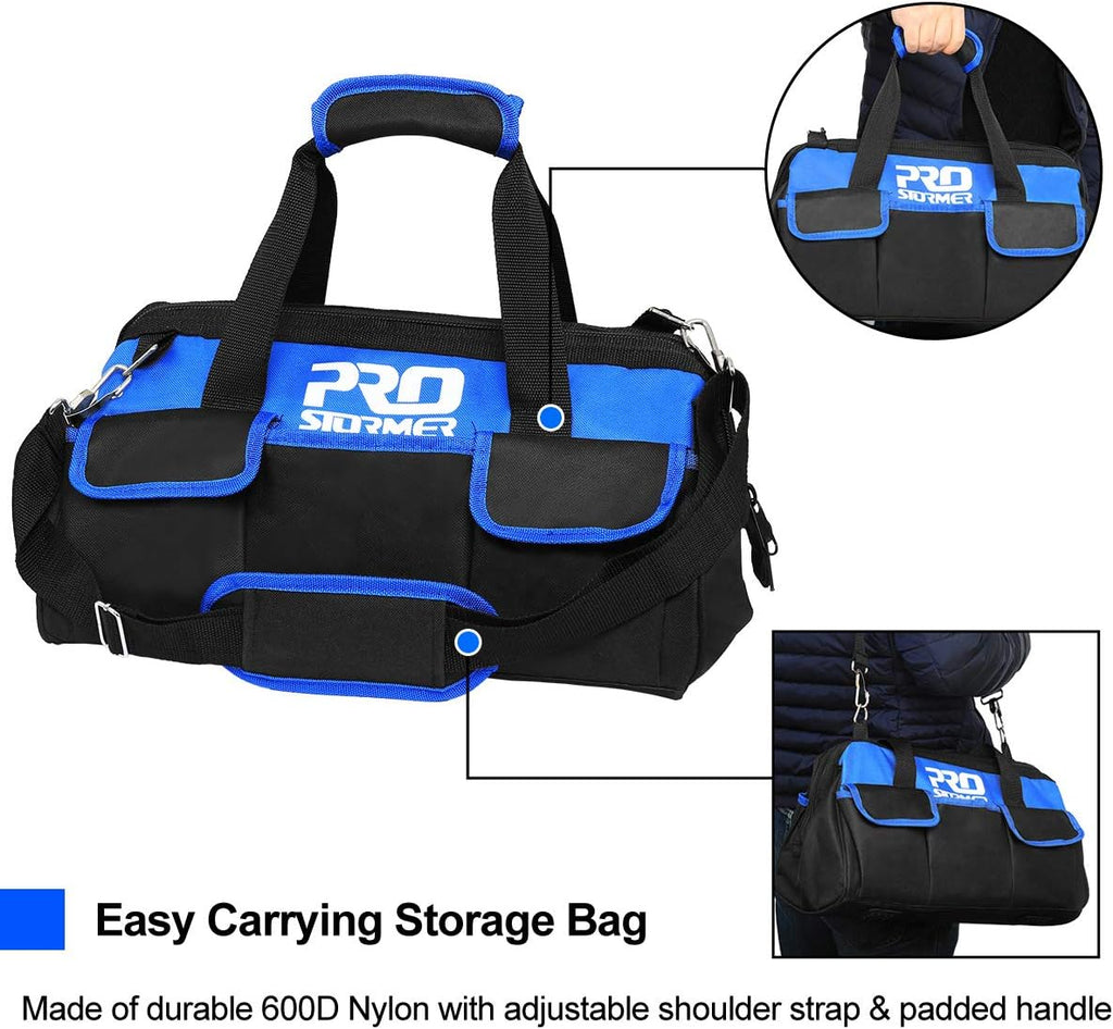 198-Piece General Household Hand Tool Set with Storage Bag U62044