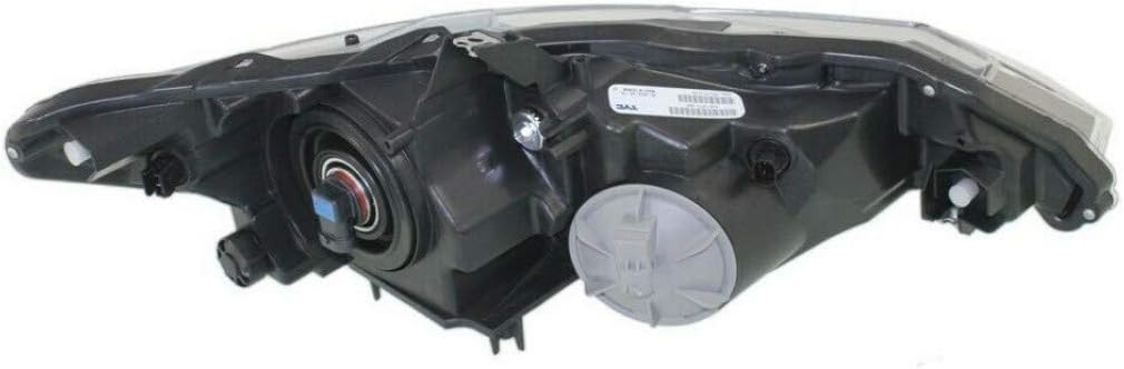 Headlight Assembly 2010 2011 Driver Side Left with Bulbs Z85559