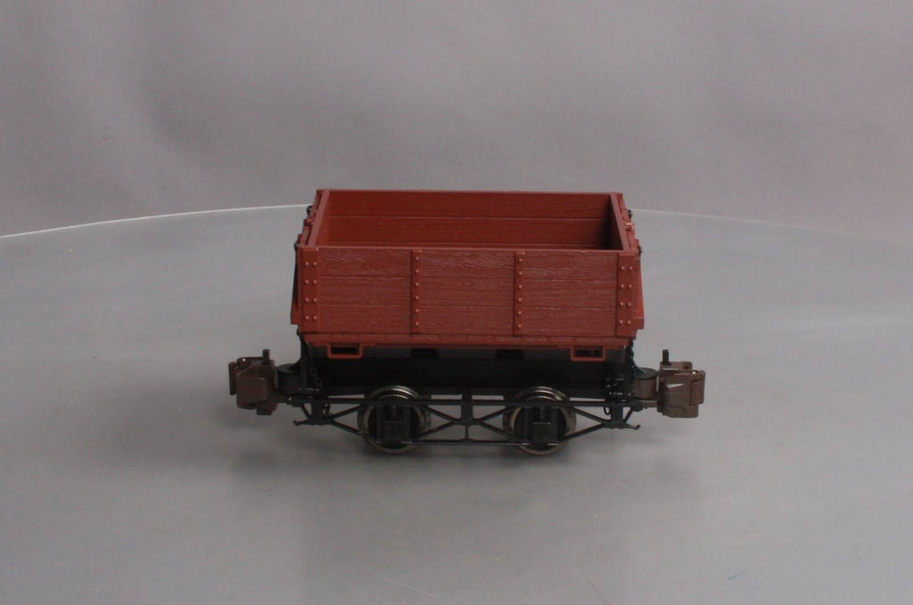 Brown Wood Side Dump Car R680