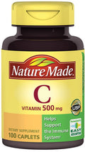 Vitamin C 500 mg Caplets Pack of 6 L22768
