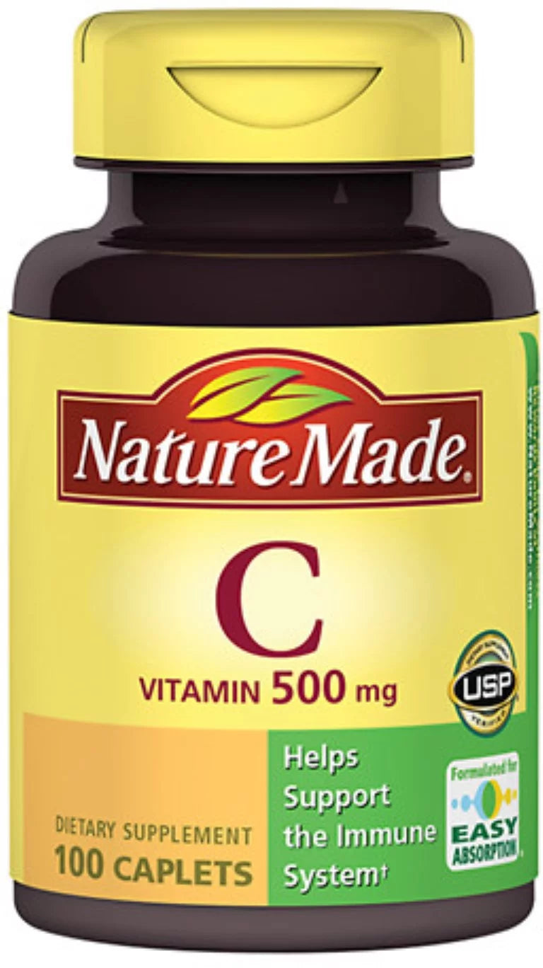 Vitamin C 500 mg Caplets Pack of 6 L22768
