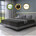 Queen Gel Memory Foam Spring Hybrid Mattress Z194
