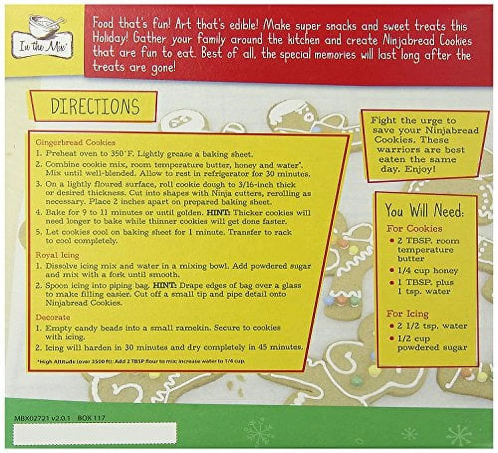 Gingerbread Cookie Kit O920