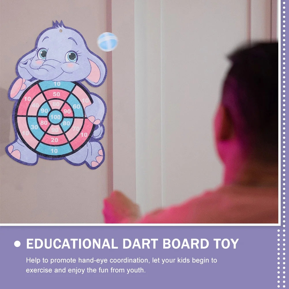 2 Sets Children's Sticky Ball Board Games Educational Dart Toy Sports Toys L349