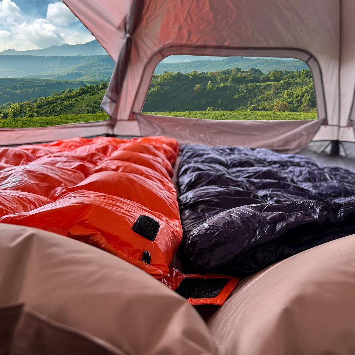600 Fill Down Ultralight Envelope Sleeping Bag X36902
