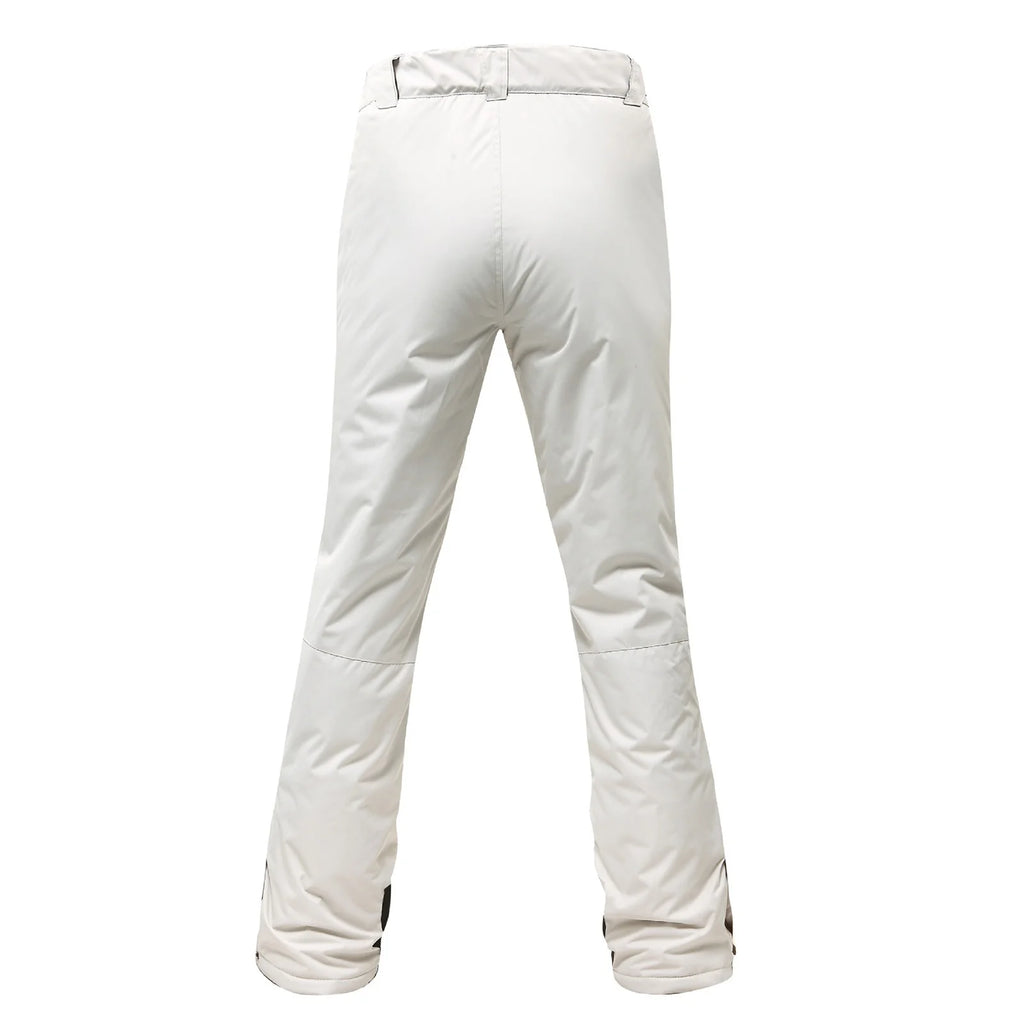 White Waterproof Insulated Snow Bib Trousers J768939
