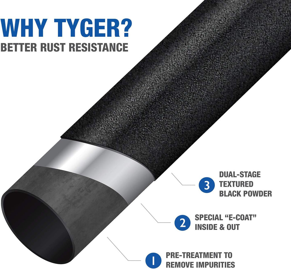 Textured Black 3.5" Side Step Nerf Bars B7830