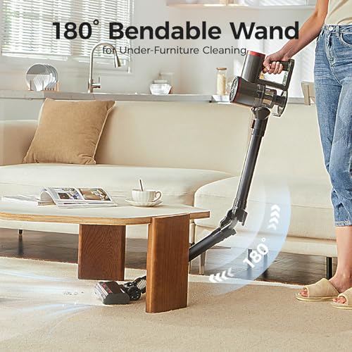 Cordless Stick Vacuum Cleaner with Bendable Wand S270694