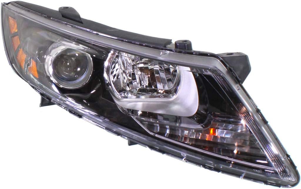 For Kia Optima Headlight 2012 2013 Passenger Side Halogen I6465