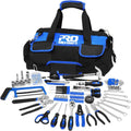 198-Piece General Household Hand Tool Set with Storage Bag U62044
