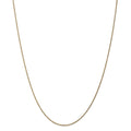 14kt Yellow Gold Diamond Cut Rope Chain 16 inch Lobster Clasp D881