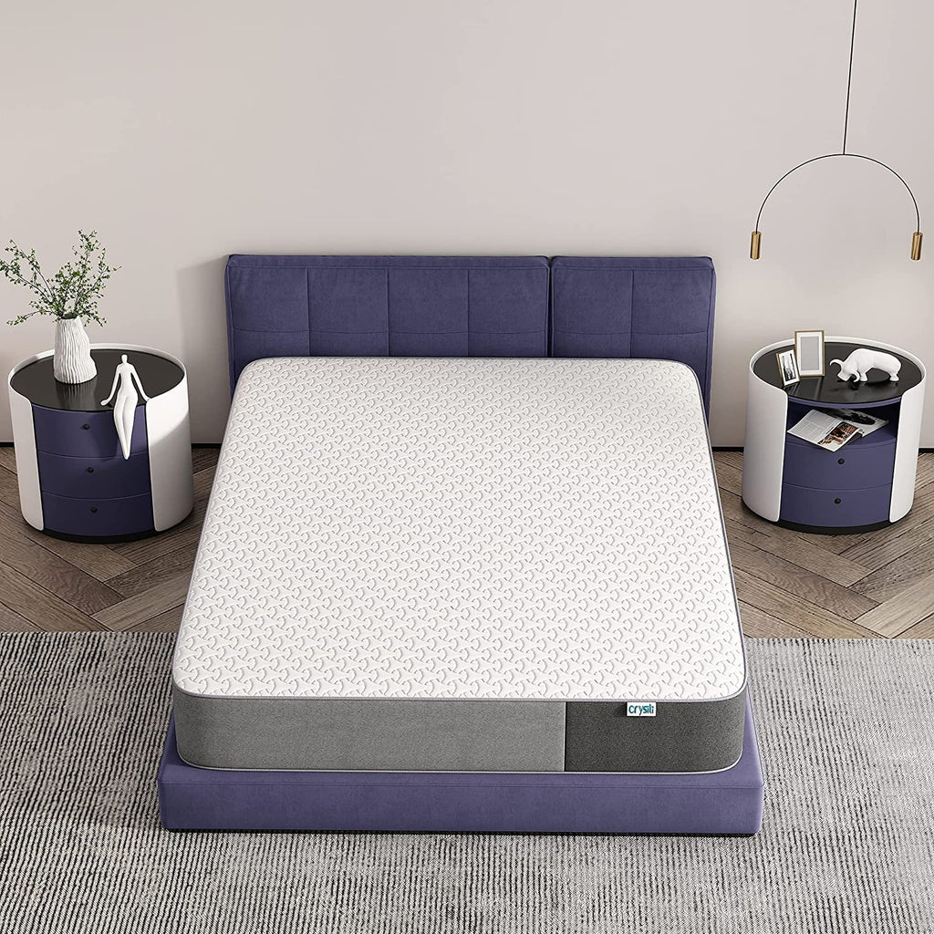 10 Inch Gel-Infused Memory Foam Pillow Top Twin Mattress O10105