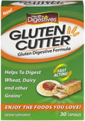 Gluten Cutter Enzyme Formula 30 Servings Capsules Pack of 2 V7845