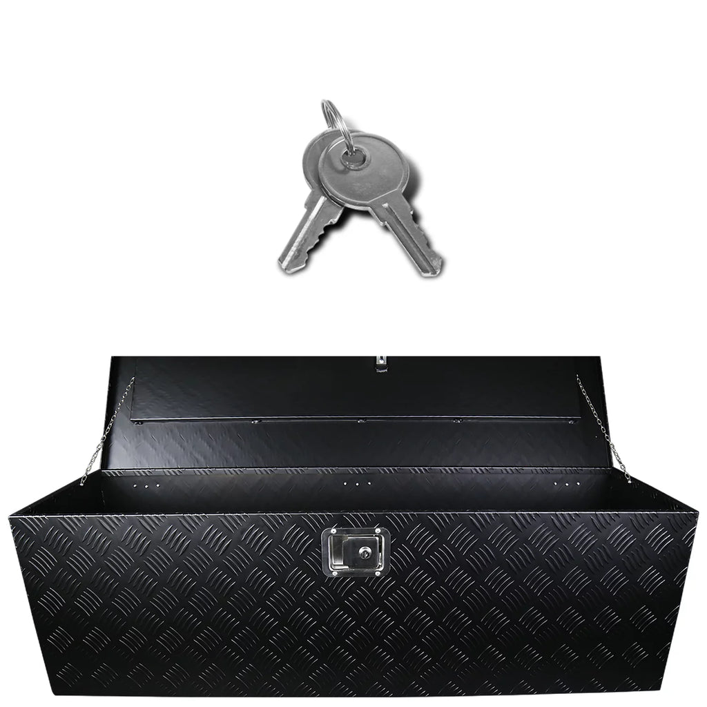 Heavy Duty Black Aluminum Truck Tool Box A711142