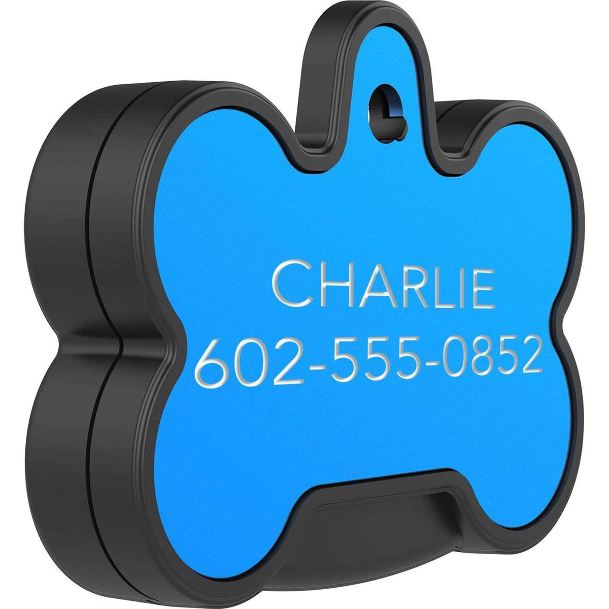 Smart Tag Dog Bone Personalized ID and Tracker U37534