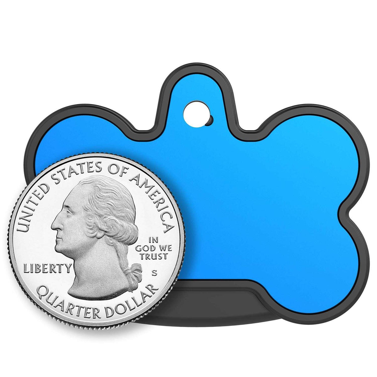 Smart Tag Dog Bone Personalized ID and Tracker U37534