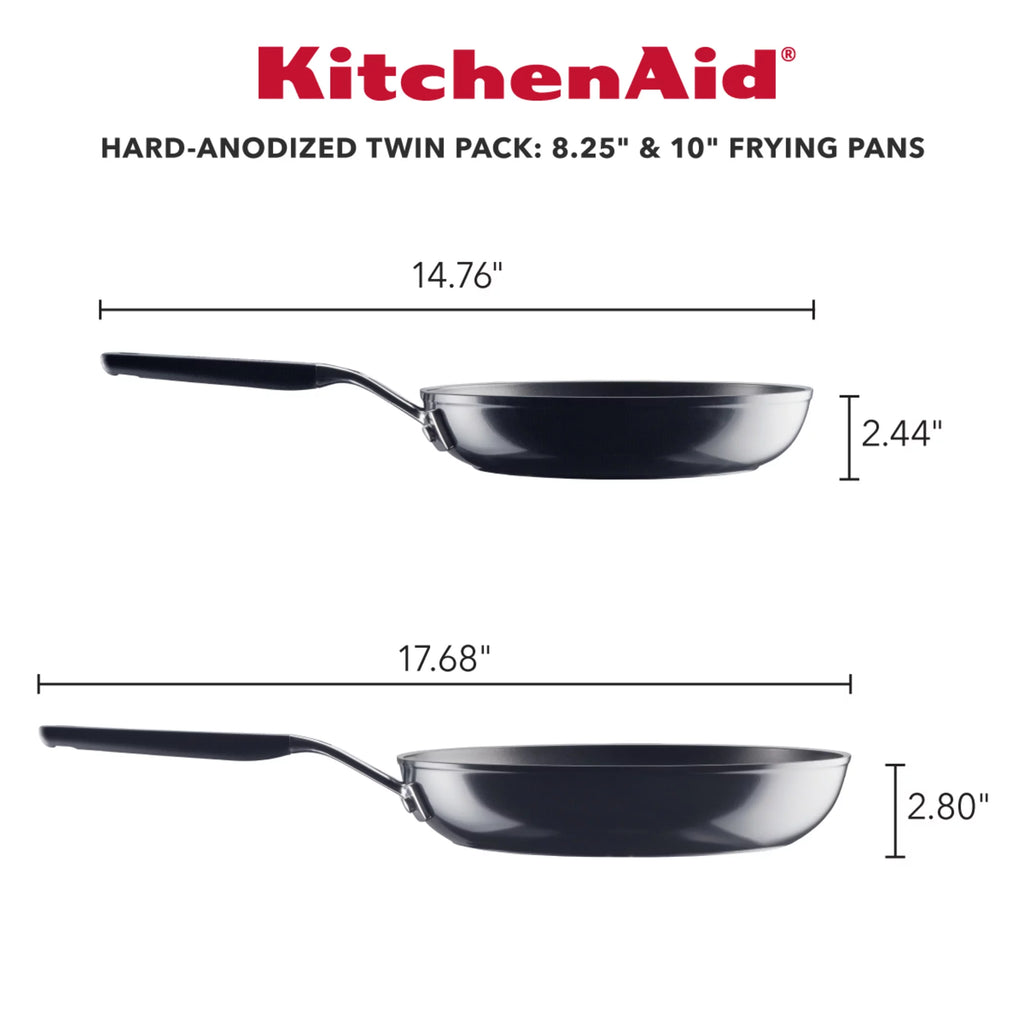 8.25 inch and 10 inch Nonstick Frying Pan Set L6123