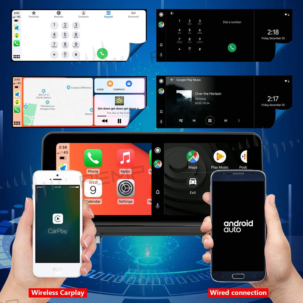 10.25 inch IPS Touch HD Screen Car Android Auto Head Unit B451