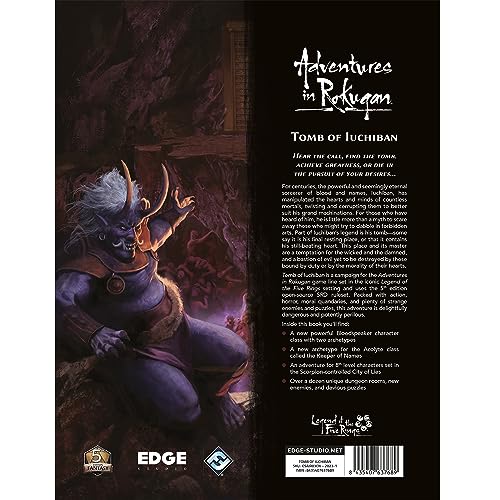 Roleplaying Game Tomb of Iuchiban Expansion 2+ Players Ages 14+ R1796