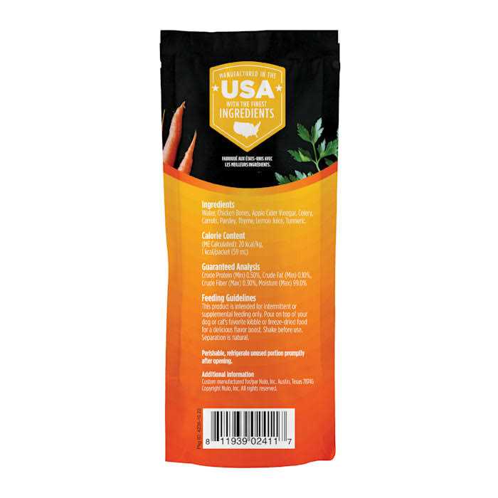 Bone Broth Wet Dog & Cat Food Topper B166239