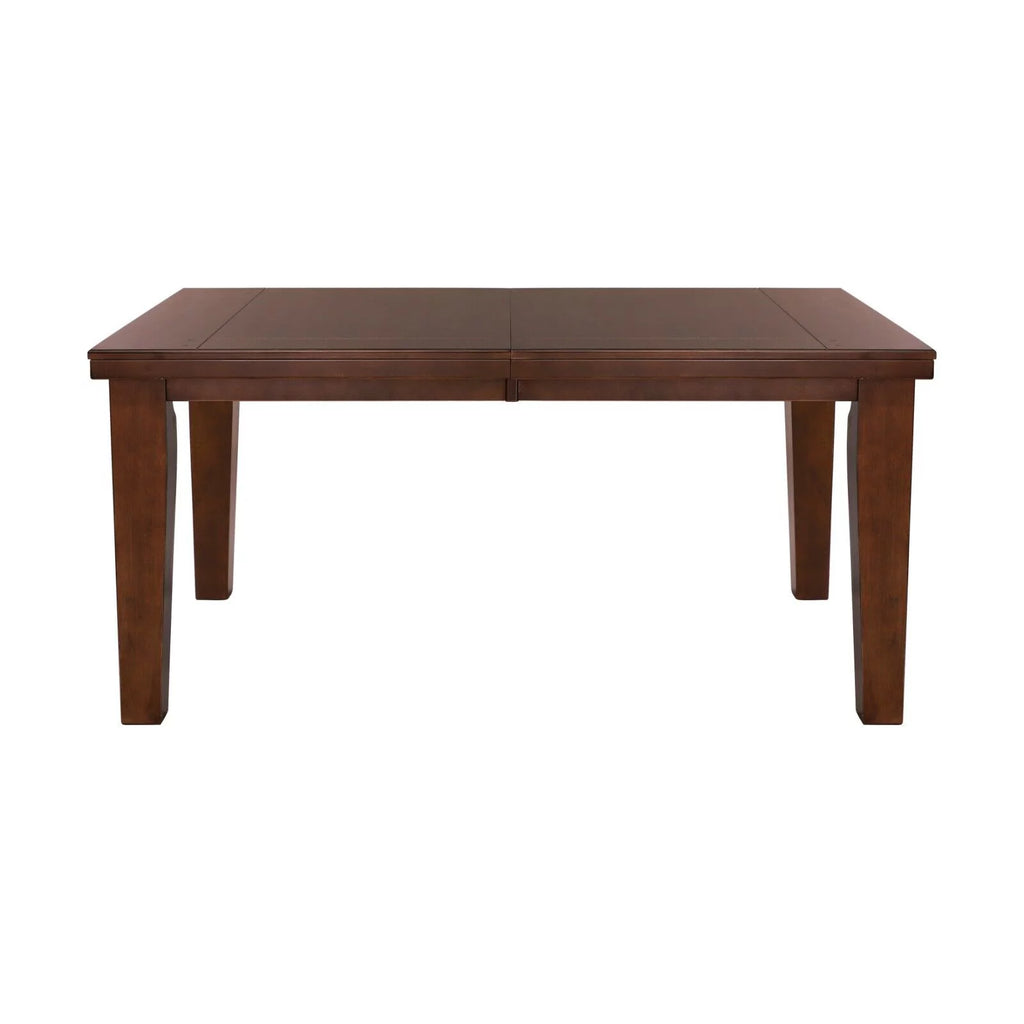 5pc Dining Set with Self-Storing Leaf Dark Oak S1550