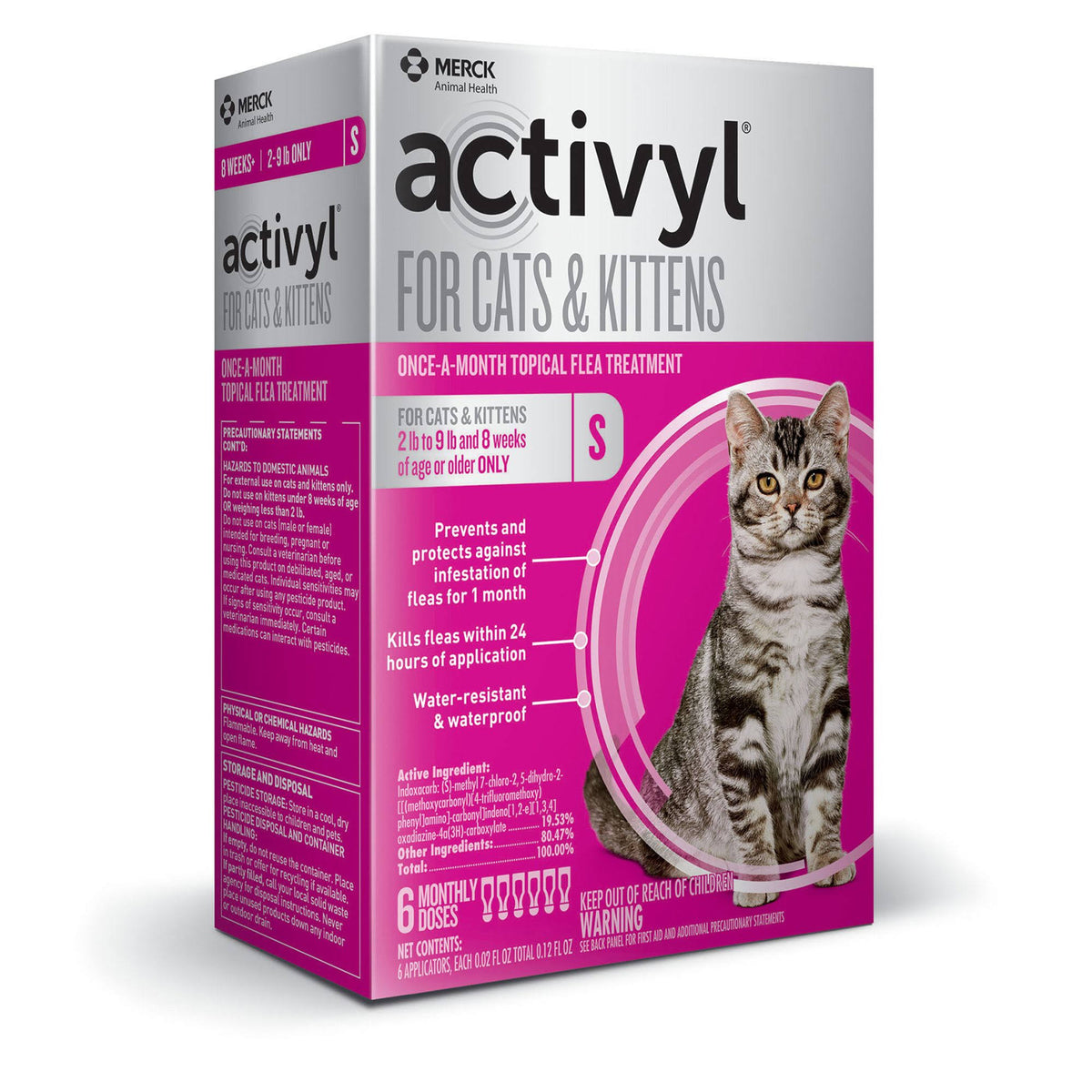Flea Treatment for Cats 6 Pack B615656