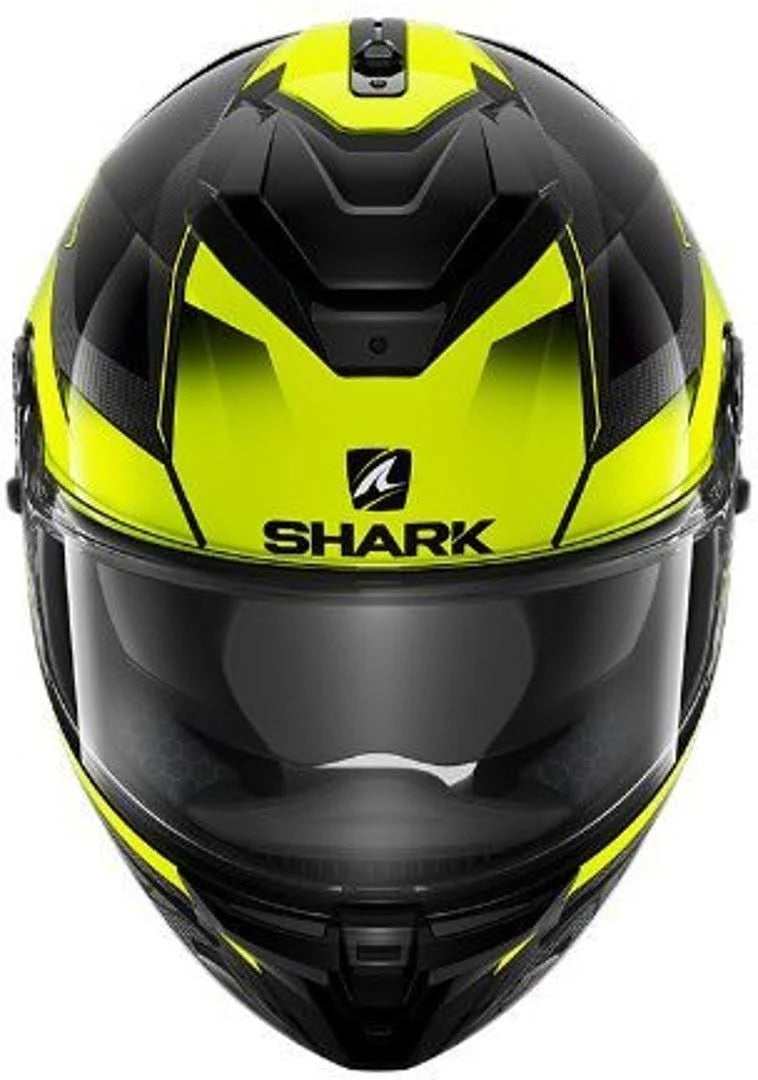 Yellow Carbon Motorcycle Helmet R437