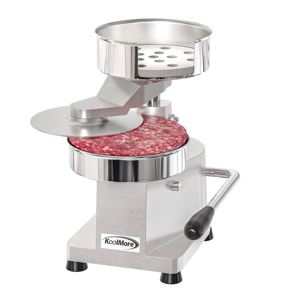 Heavy-Duty Hamburger Patty Press with Handle V30360
