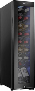 16-Bottle Black Wine Cooler V590076
