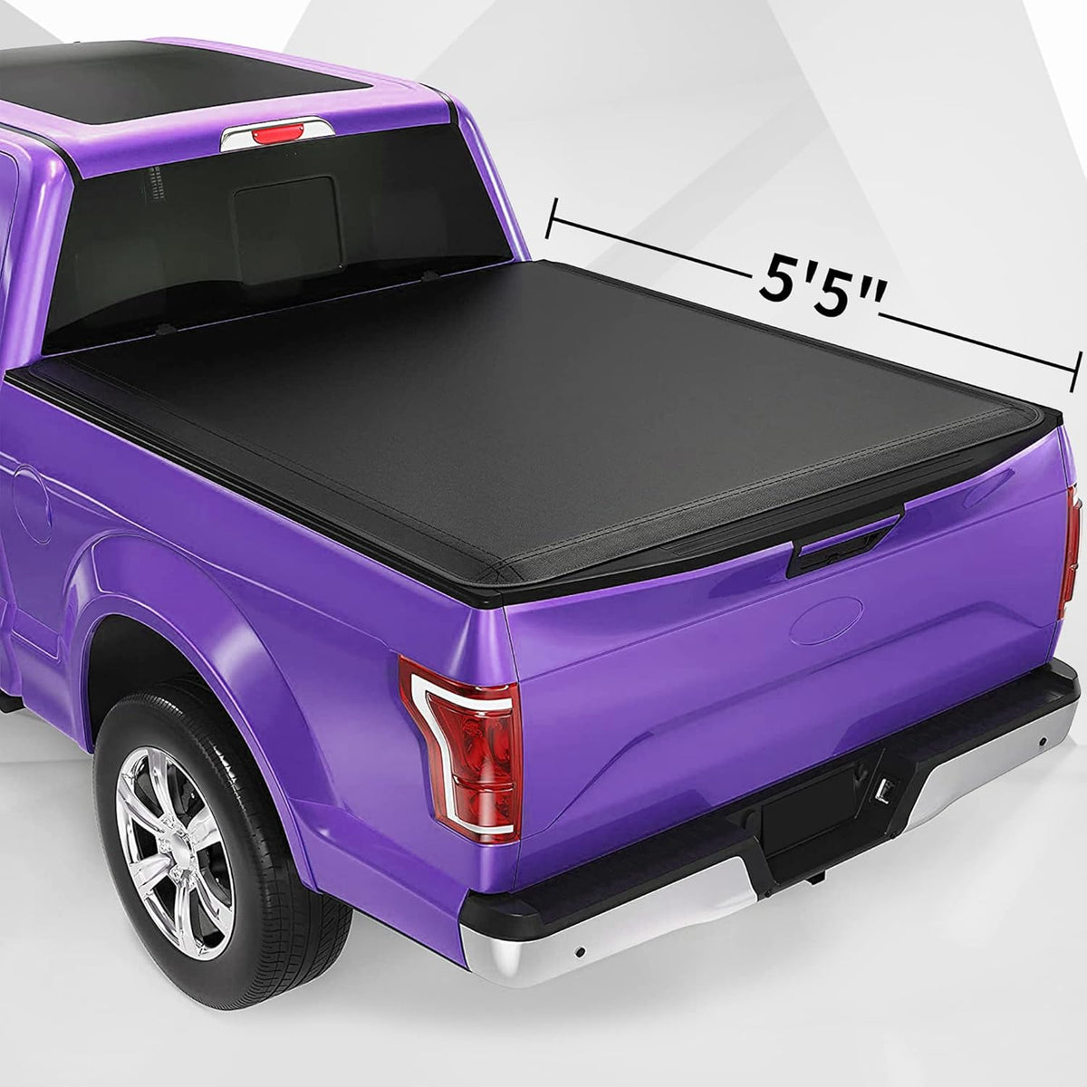 Soft Tri-fold Truck Bed Tonneau Cover X684539