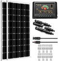 200 Watt 12V Monocrystalline Solar Panel Module Kit with LCD Controller S57373