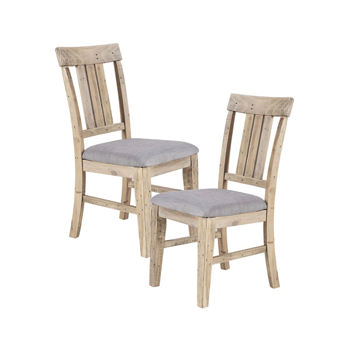Set of 2 Natural Dining Side Chair U802118