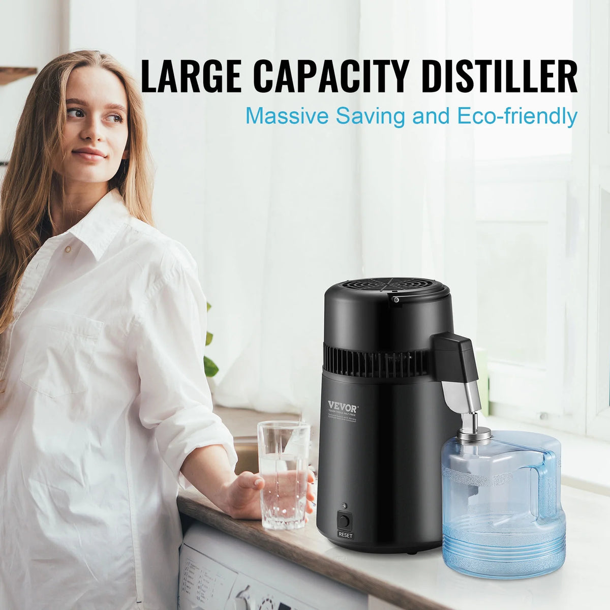 4L Water Distiller Stainless Steel J44526