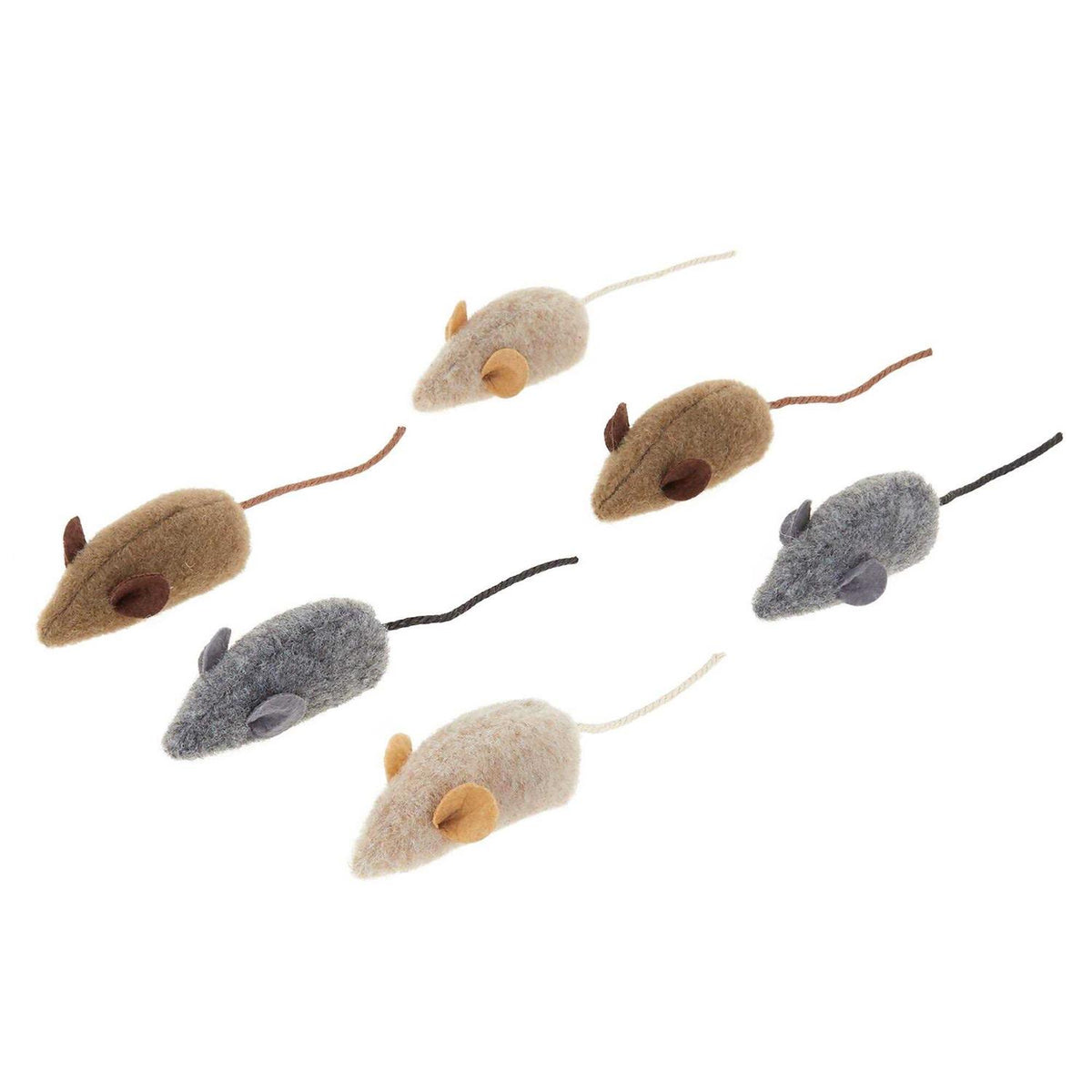 Wool Mice Cat Toys W9455